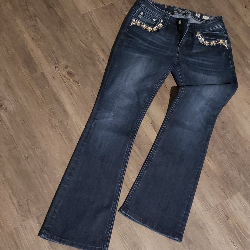 Miss Me boot cut dark size 28